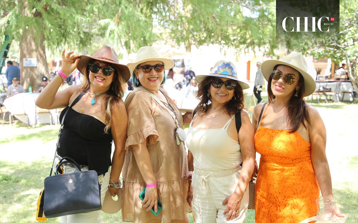 Nancy Cuevas, Aída Naranjo, Angie Hernández y Sonia López
