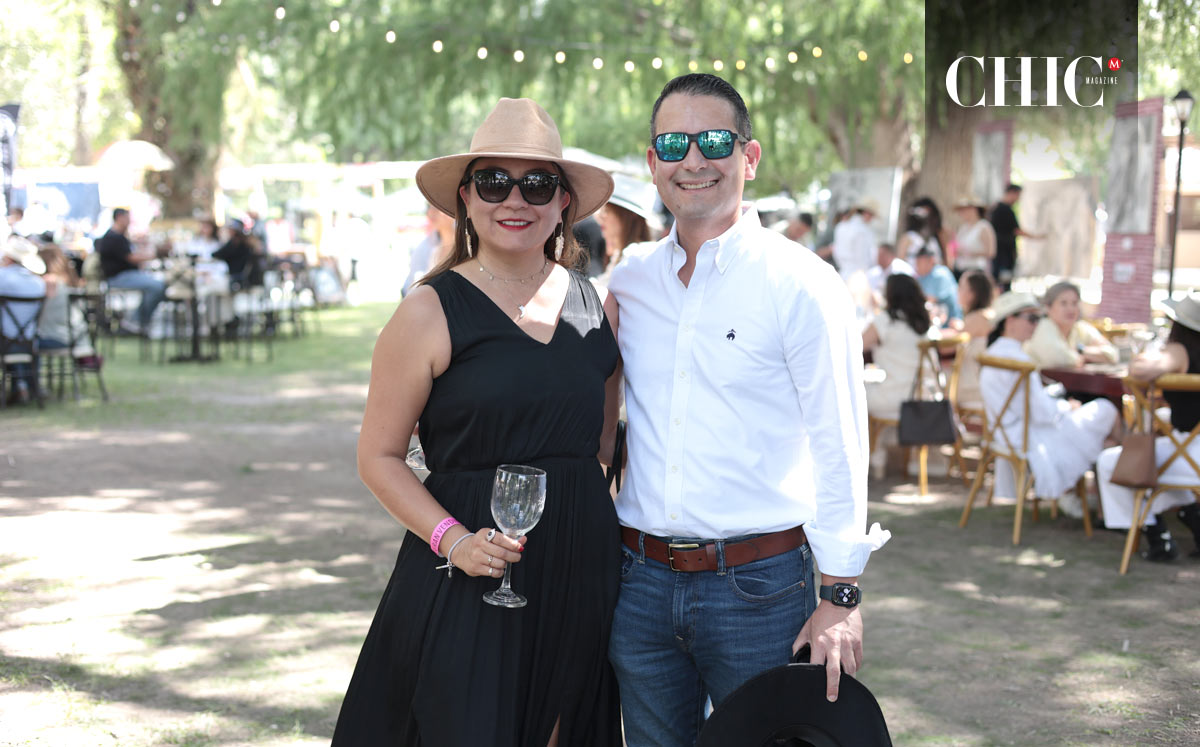 Silvia Borrego y Christian Llamas