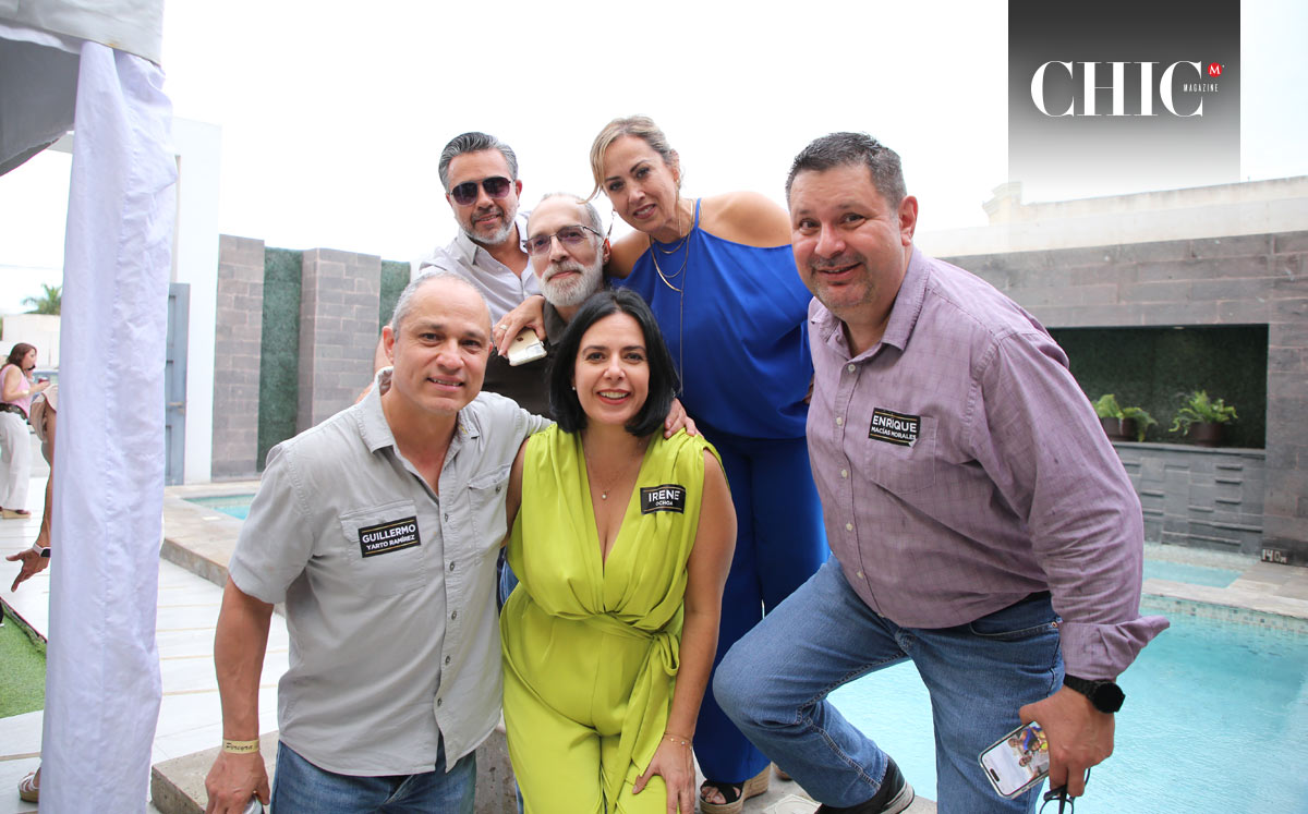 Willy, Tony, Norma, Guillermo, Irene y Enrique