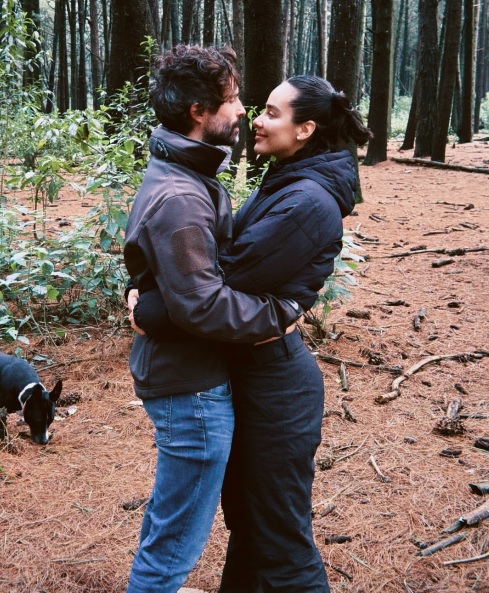 La foto que compartió Esmeralda Pimentel en sus historias (Foto: Instagram)