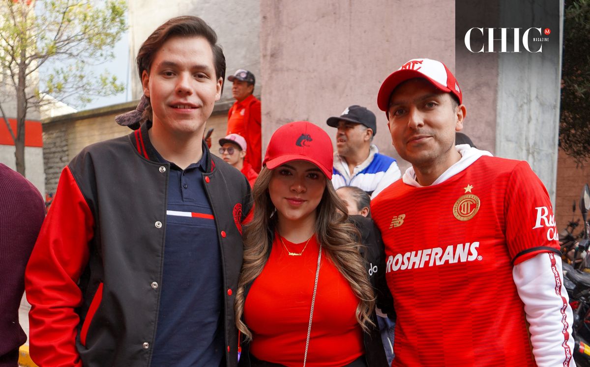 Javier Varela, Diego Andrés e Itzel Varela (Foto: Edgar Segura)