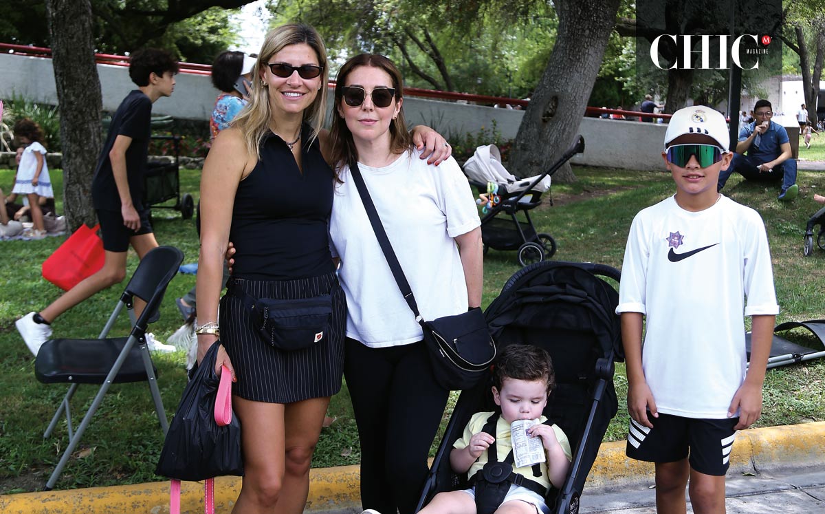 Lucía Cantú, María José Yáñez, Juan Pablo Lans y Santiago Fajardo