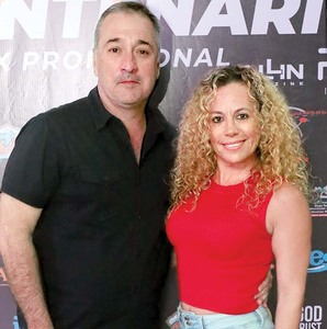 Eduardo Lacavex y Marilú Ceja vivieron una noche llena de boxeo