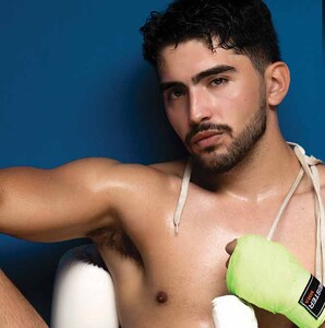 Luis Saracho es todo un apasionado del boxeo / Foto: Abo Palomo