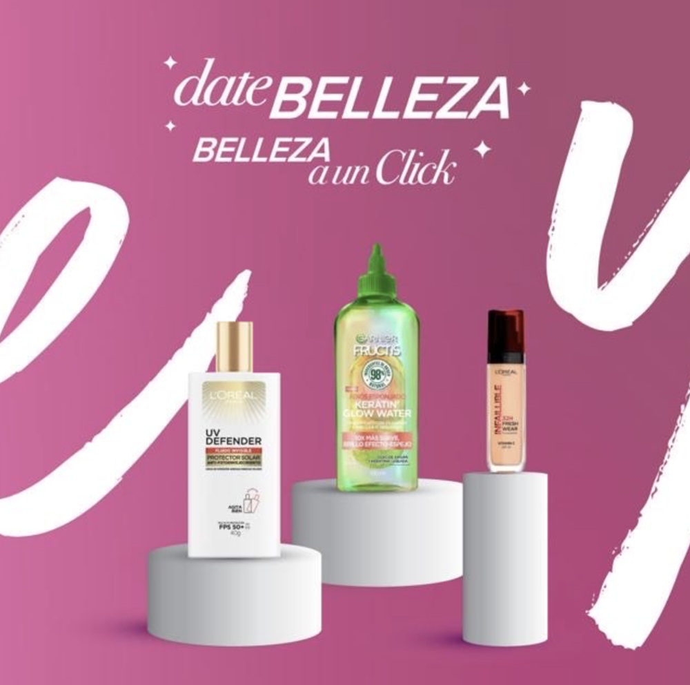 La campaña "Date Belleza: Belleza en un click" (Foto: Cortesía)