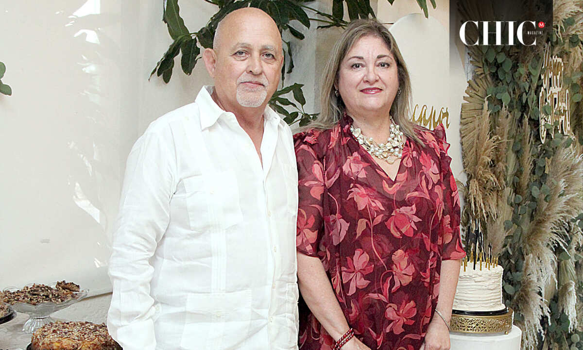 Enrique y Amparo Guzman fueron parte del evento