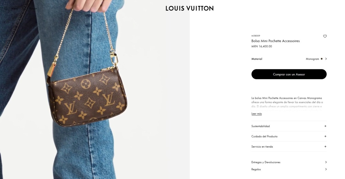 Esta es la bolsa Louis Vuitton más accesible (Foto:Louis Vuitton)