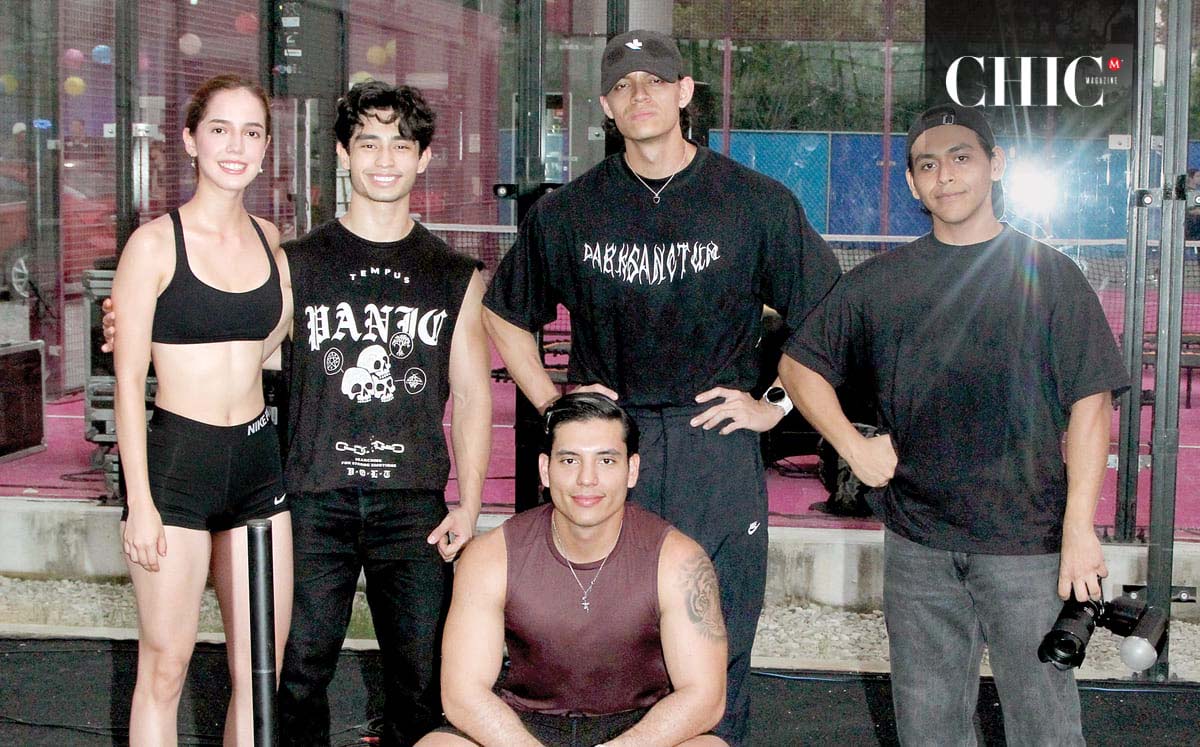 Nataly García, Freddy Carreño, Carlo Gómez, Luis García y Jorge Anda
