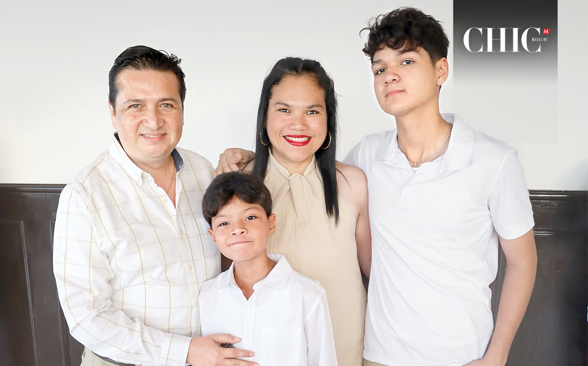 Edgar Barrios, Carlos Barrios, Leidy Vera y Edgar Barrios