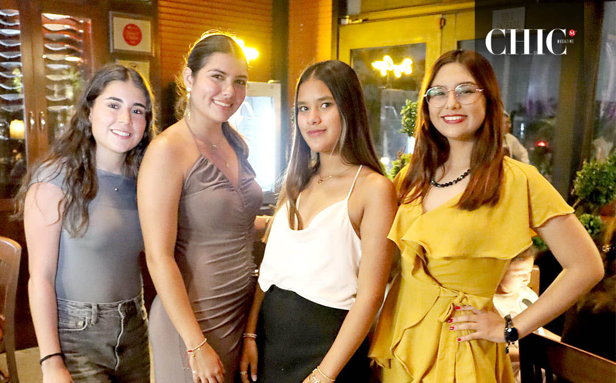 Montserrat Álvarez, Sofía Ortiz, Karol Urbina y Paty Delgado
