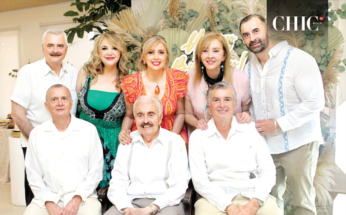 Nicanor Fernández, Claudia Fernández, Chary Fernández, Gina Fernández, Javier Fernández, Cesareo Fernández, Nicanor Fernández y Juan Manuel Fernández
