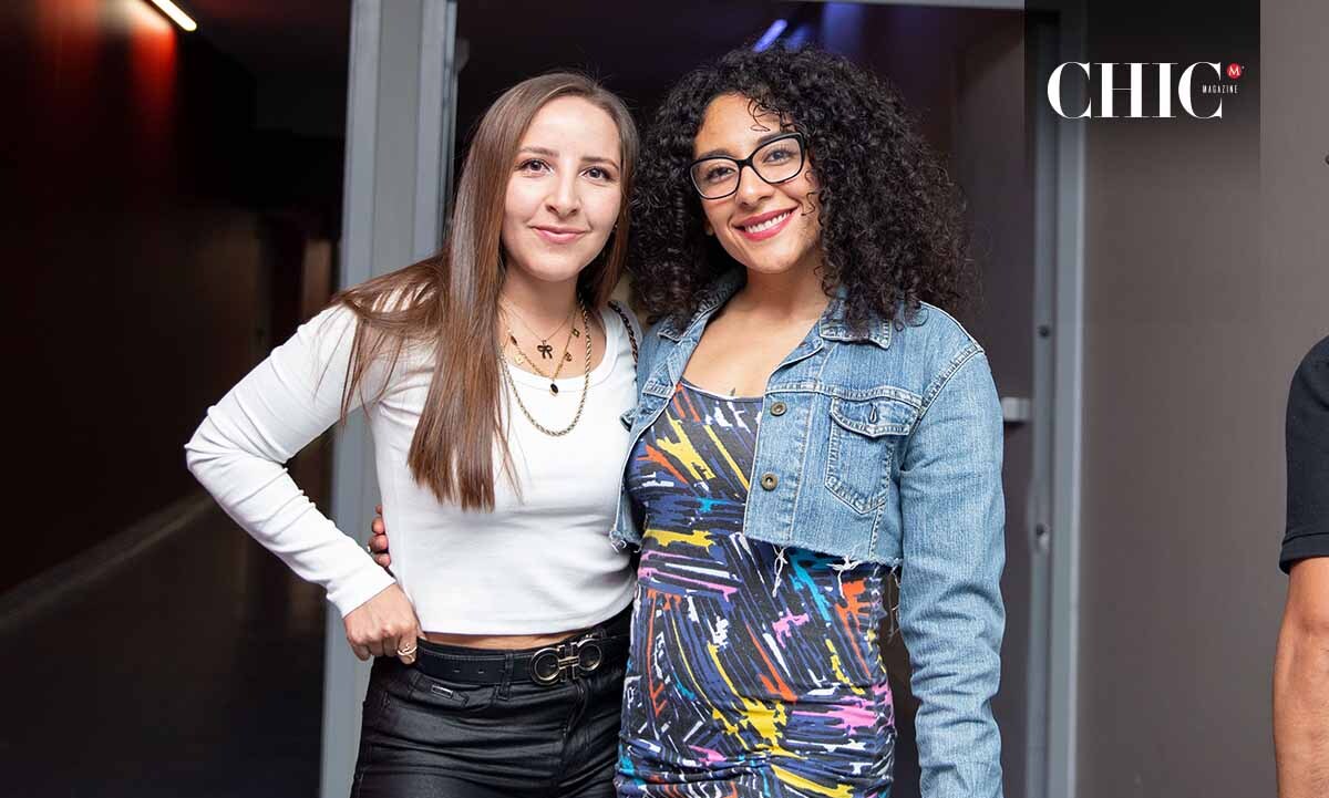 Pamela Medina y Elizabeth Flores