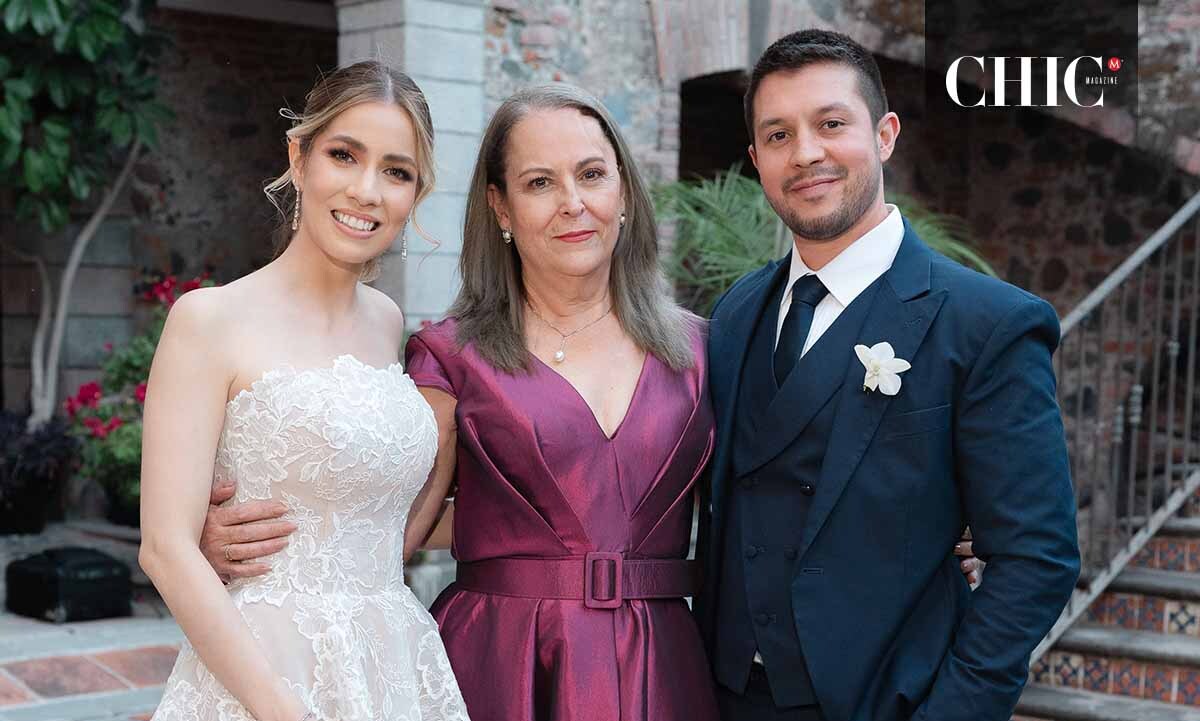 Andrea Sen, Martha Garfias y Abraham Fernández