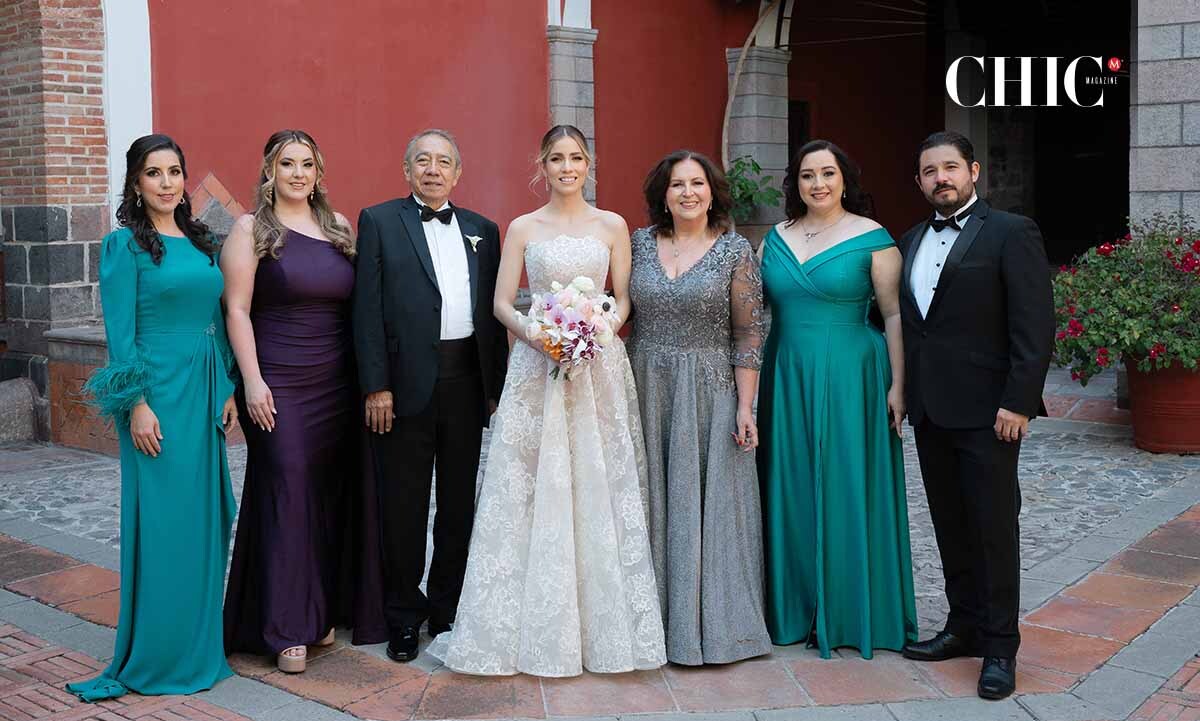 Alejandra Ávila, Adriana Ávila, Arturo Sen, Patricia Garfias, Erandi Sen y Arturo Sen