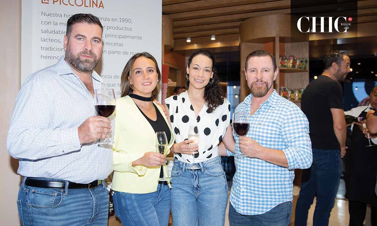 Piero Salvatori, Gili Zago, María José Robredo y Adán Zago