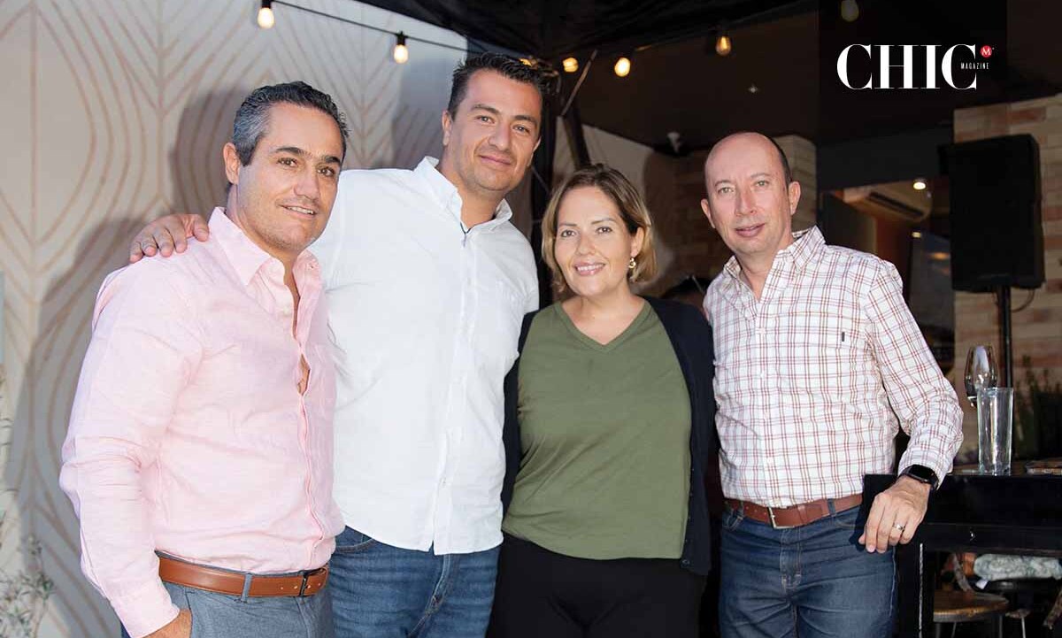Carlos Pimentel, Luis Hernández, Loli Álvarez y Rodrigo Arena