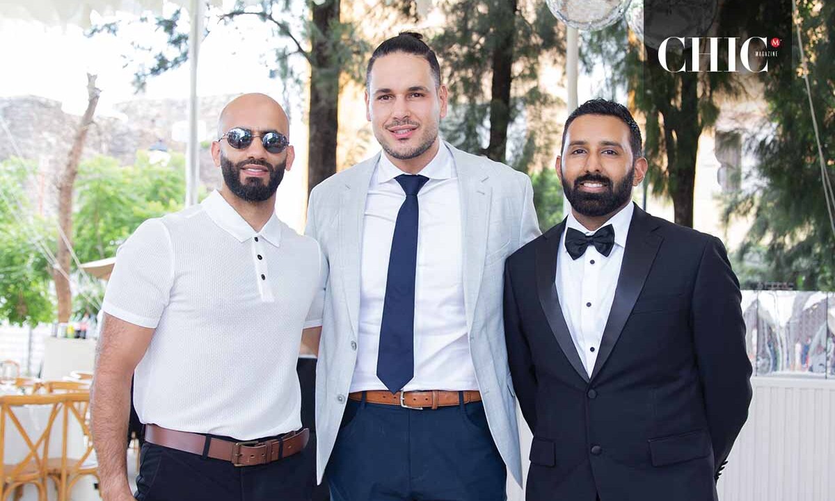 Yousef Hamid, Faraaz Mira y Bassem Ando