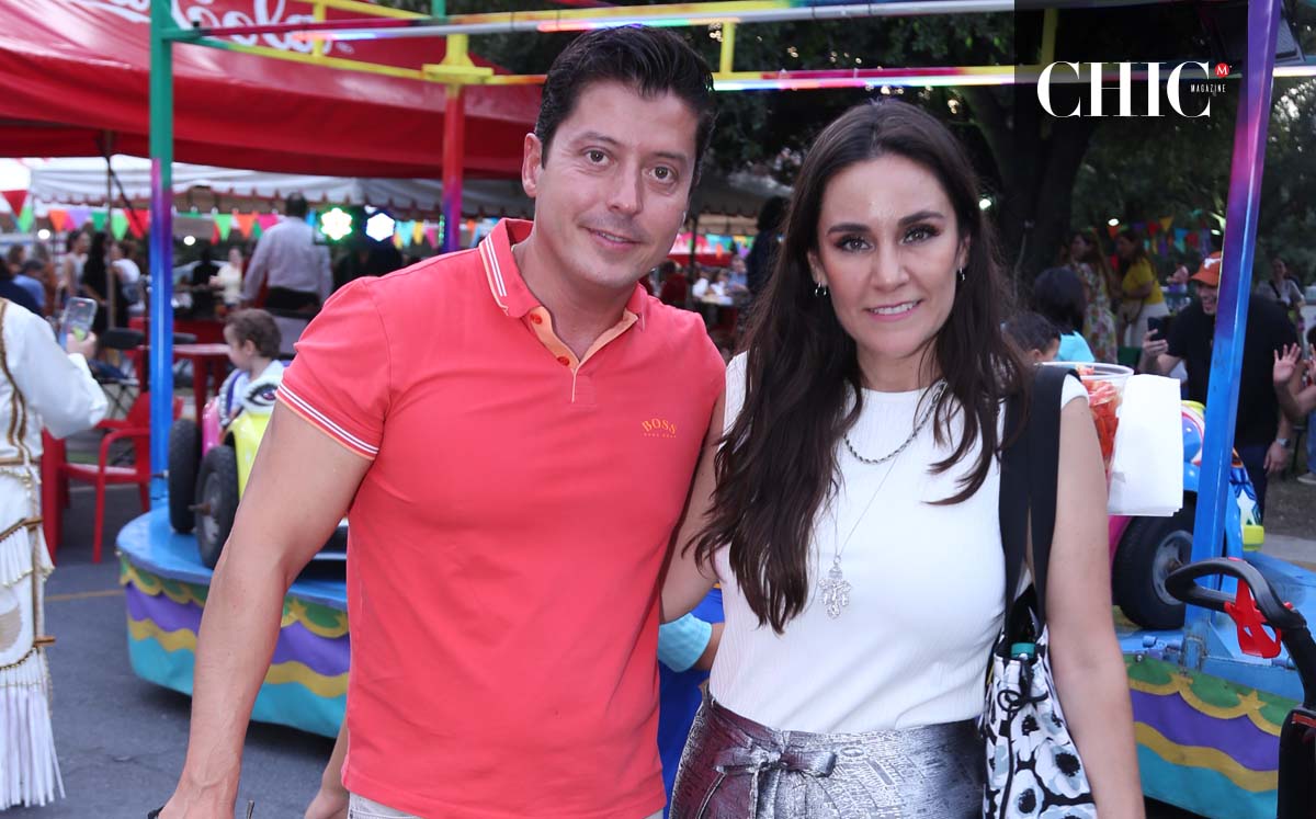 Juan Pablo Welsh y Valeria Cantú