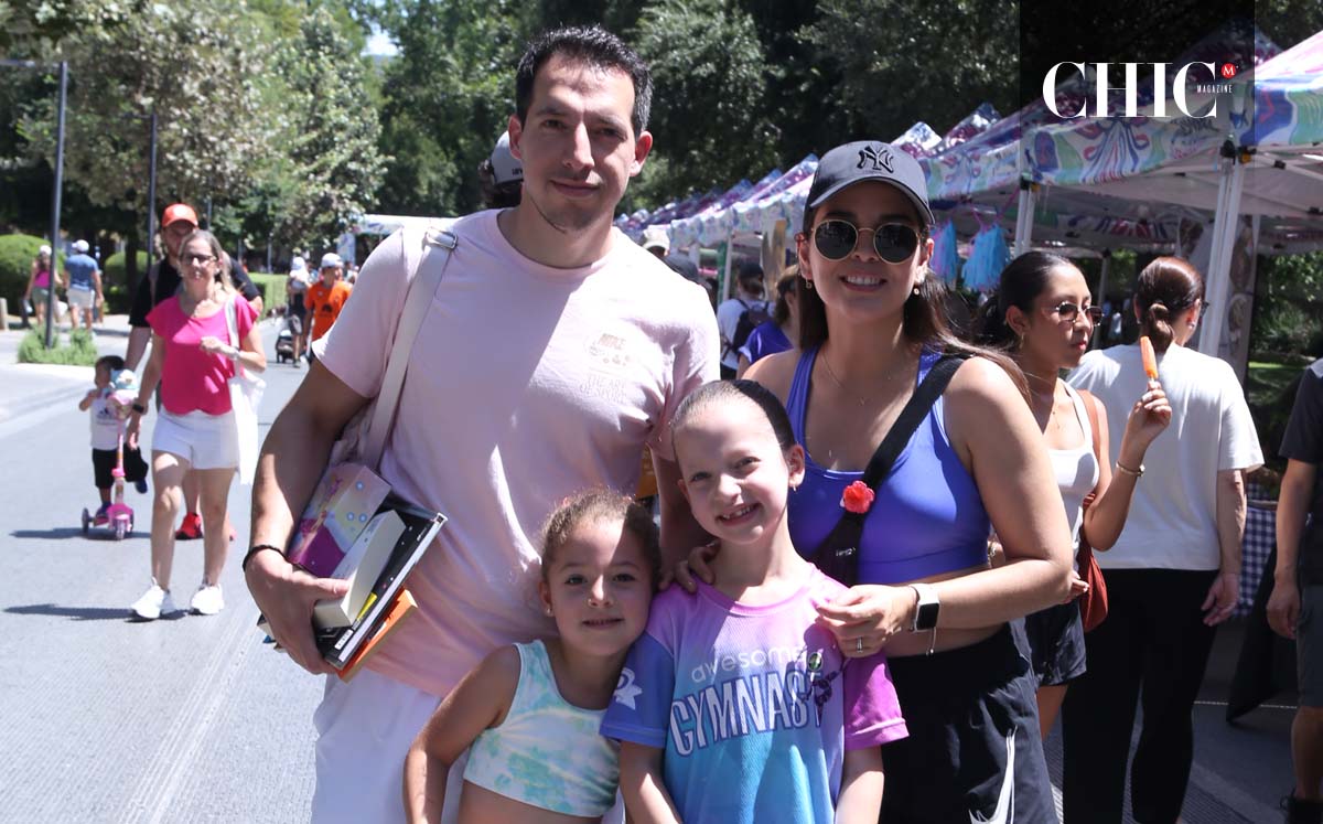 Patricio Llorente, Sofia Llorente, Catalina Llorente y Victoria Dugarte