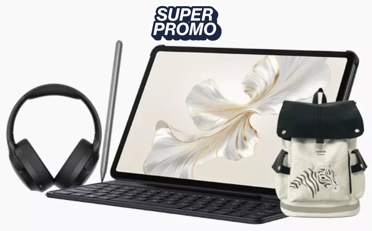 Conoce la oferta de unaa tablet de alto rendimiento y una serie de accesorios imprescindibles se combinan en una promoción (Honor)