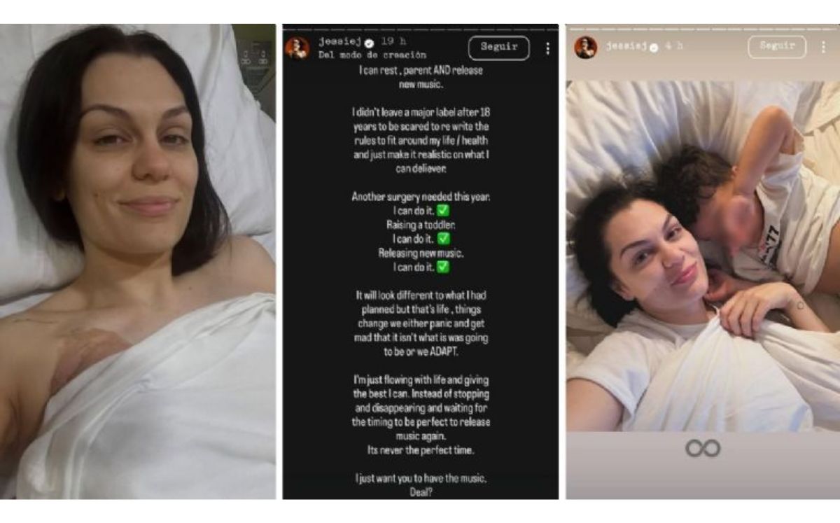 Mensaje de Jessie J (Instagram)