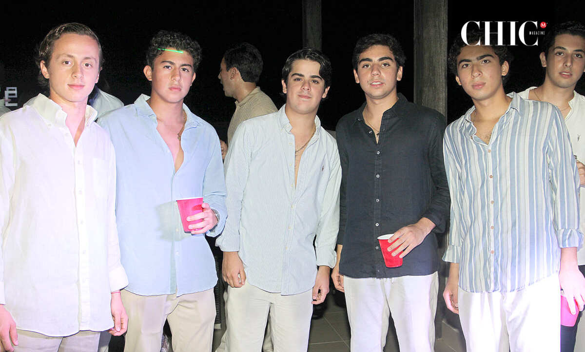 Julián Meza, Jorge Rivera, Aldo Berzunza, Rodrigo Paredes