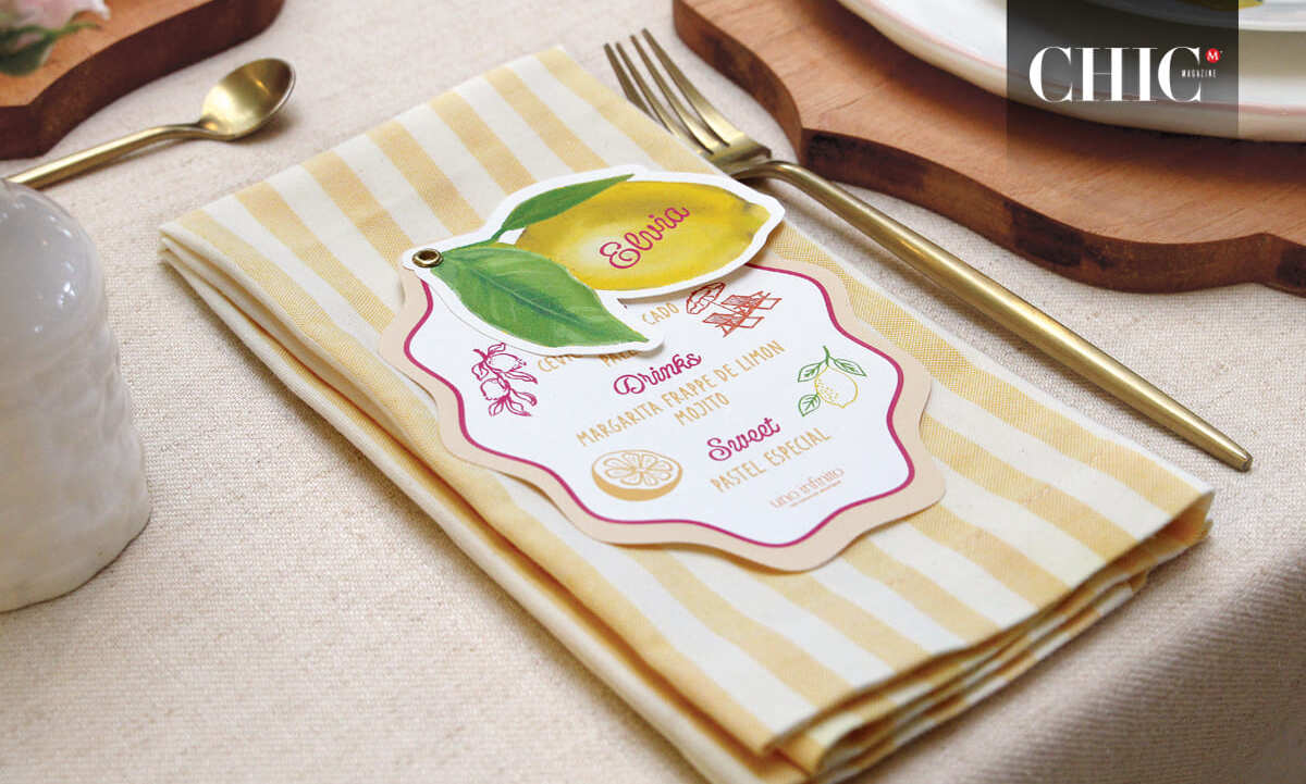 Las invitadas disfrutaron de un menú italiano que seguía perfecto la temática del evento