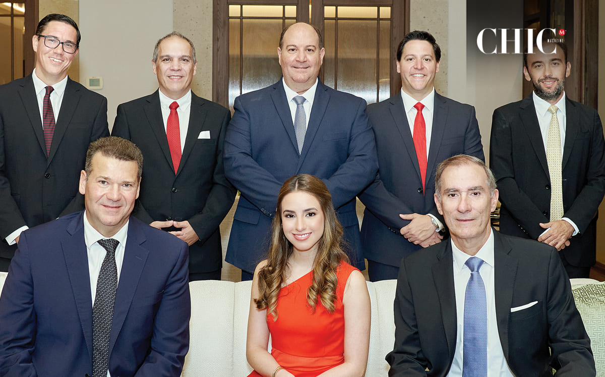 Armando Alonso, Ramiro Elizondo, Fernando Martínez, Gilberto Solbes, Francisco Fernández, Eduardo Inguanzo, María Andrea Rábago y Roberto Argüello