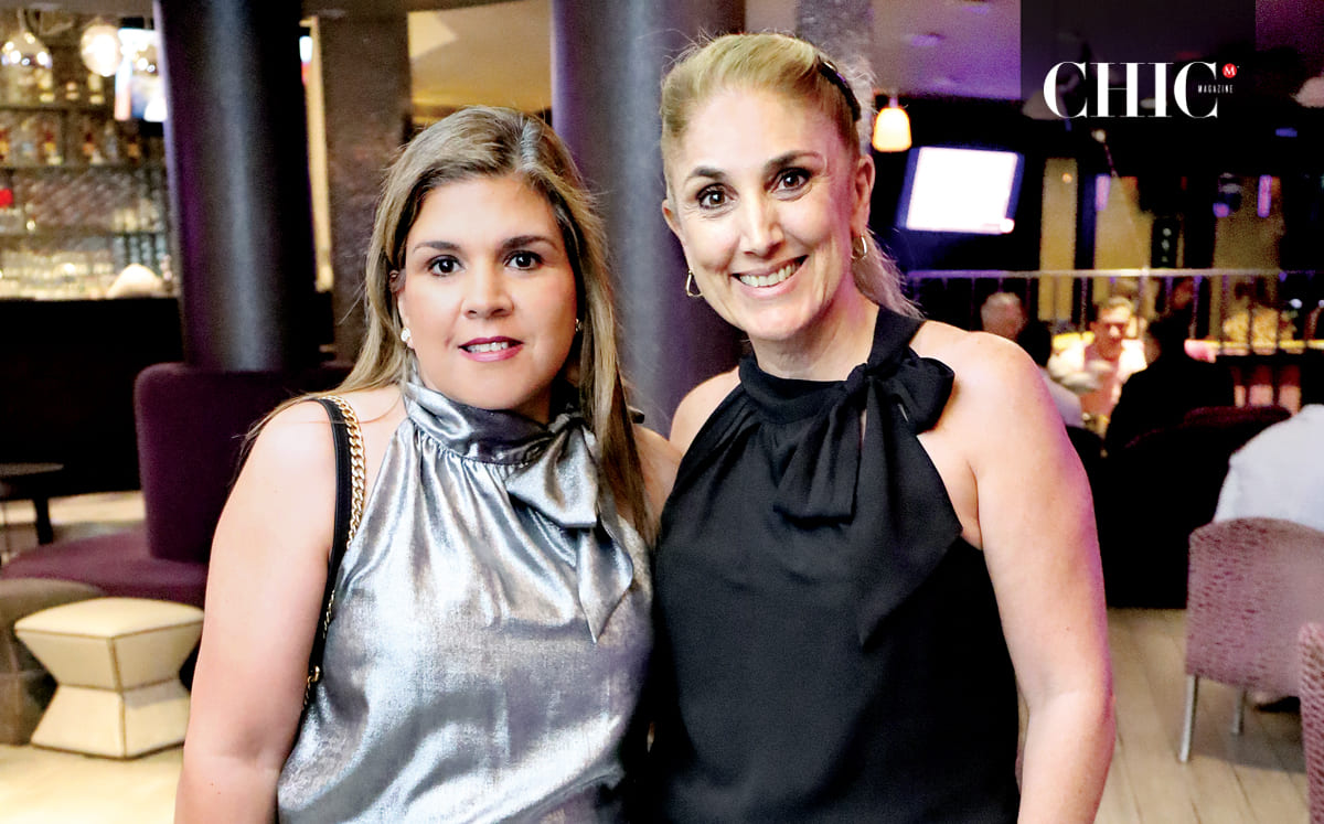 Aurora Vallejo y Gaby Quiroga disfrutaron de una velada entre amigas