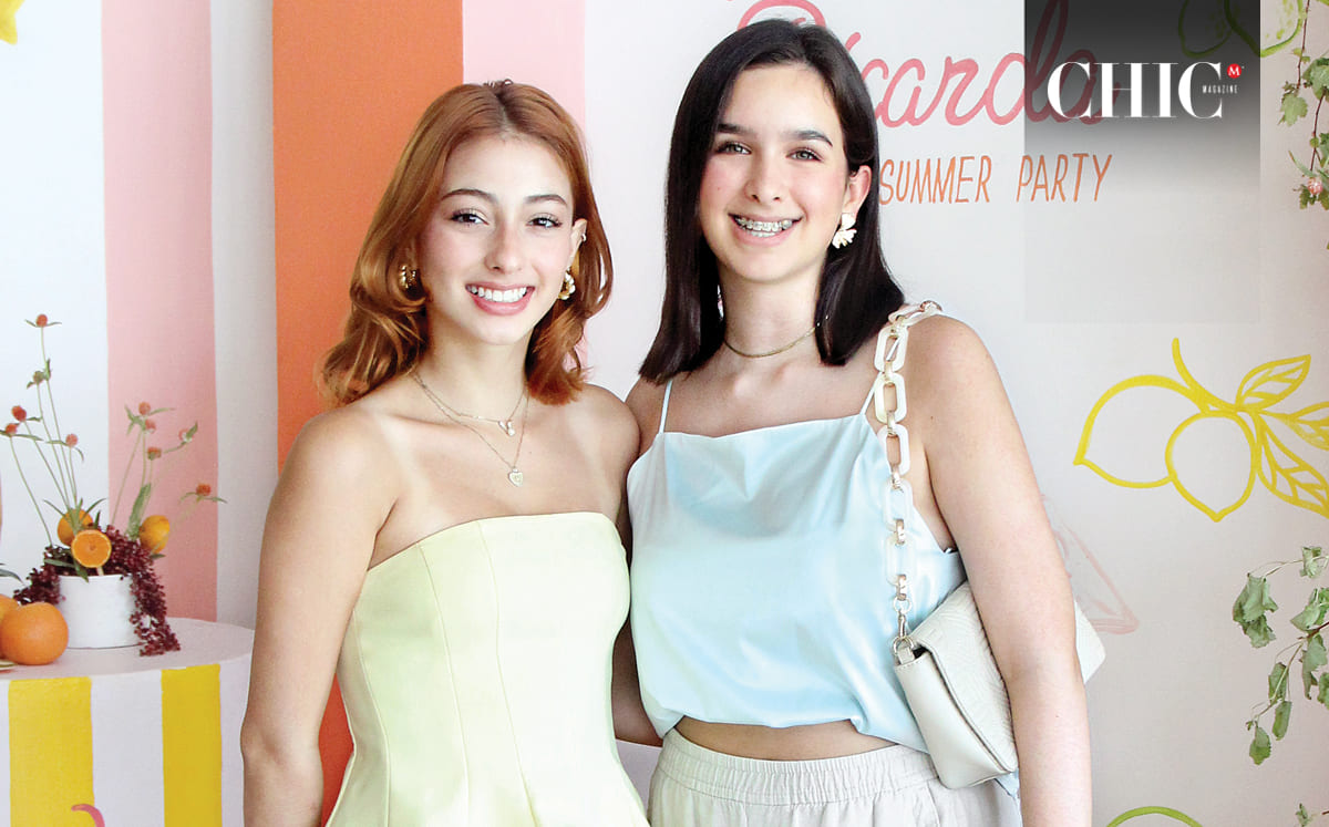 Chabely Reyes y Natalia González posaron para nuestra lente.