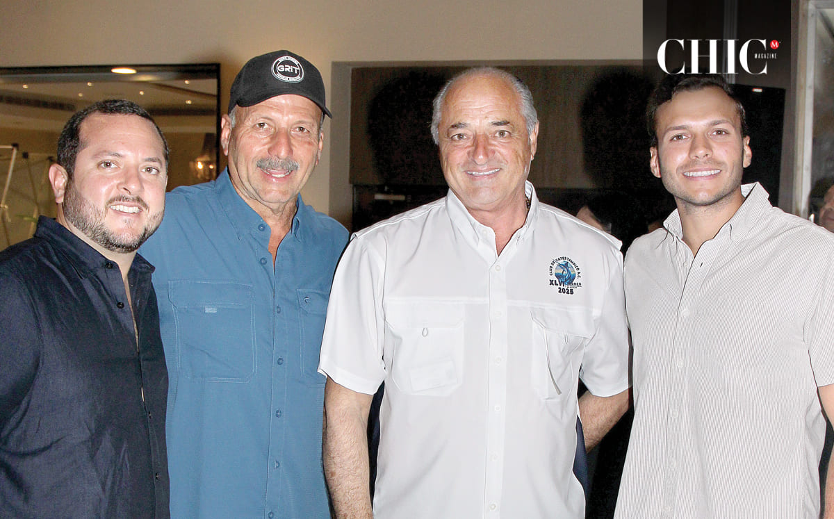 José Gerardo Moses, Hugo Hernández, José Moses y Hugo Hernández nos regalaron su mejor sonrisa