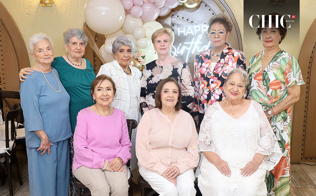María Castello, Lupita Salazar, Alicia González, Clara Hernández, Alma Miriam CortéS, Dieya Salazar, Martha Gómez De Aguirre, Olguita Villasana