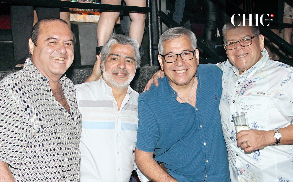 Pepe Mendoza, Alex Hernández, Gerardo Ostos y Chano Gómez