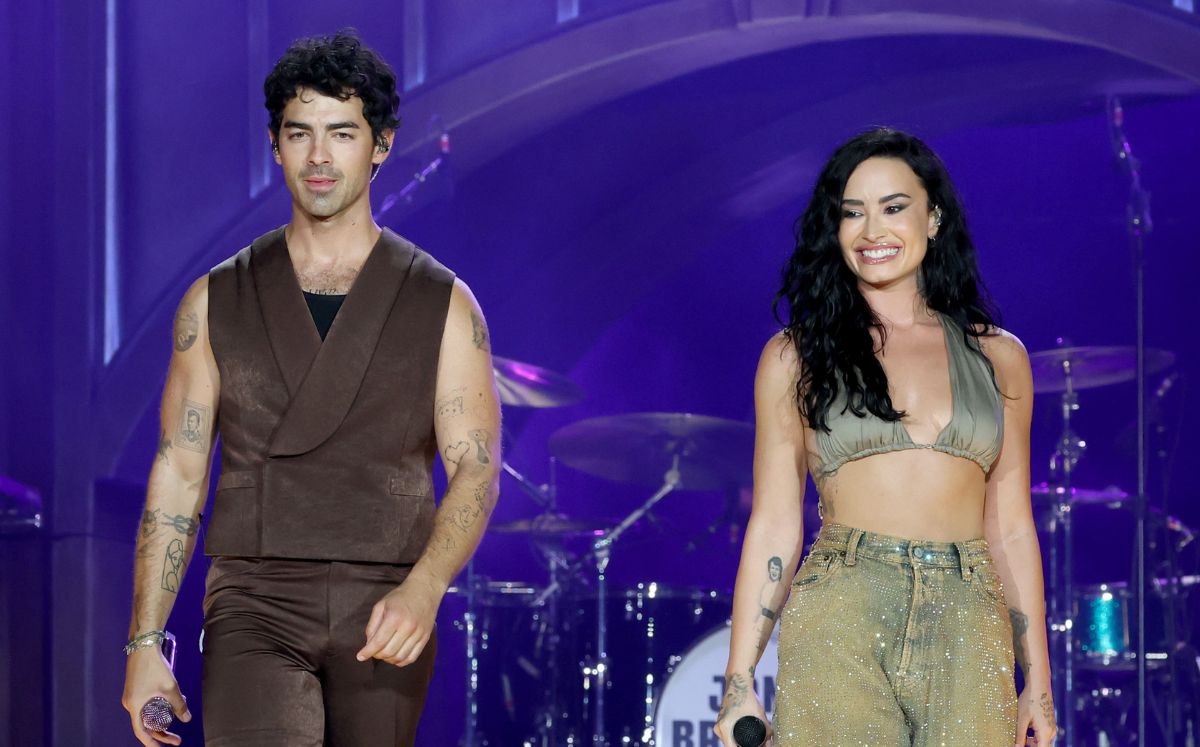 Así fue el reecuentro de Demi Lovato y Joe Jonas en concierto en vivo (Foto: Instagram)