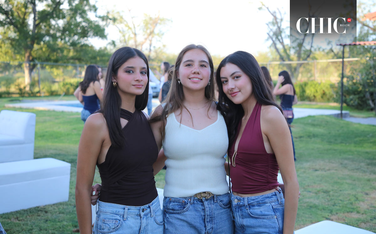 Bárbara Barrios, Valeria Guerrero y Regina Sada