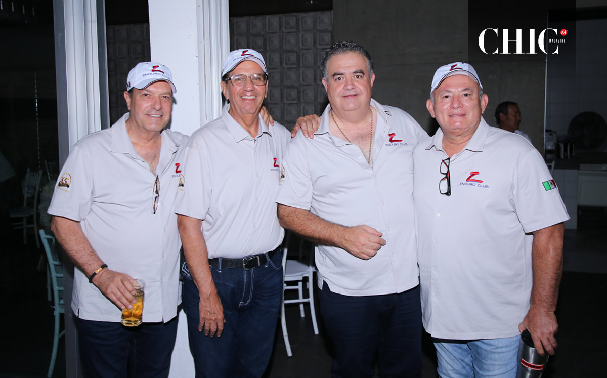 Javi, Will, Roger y Juan
