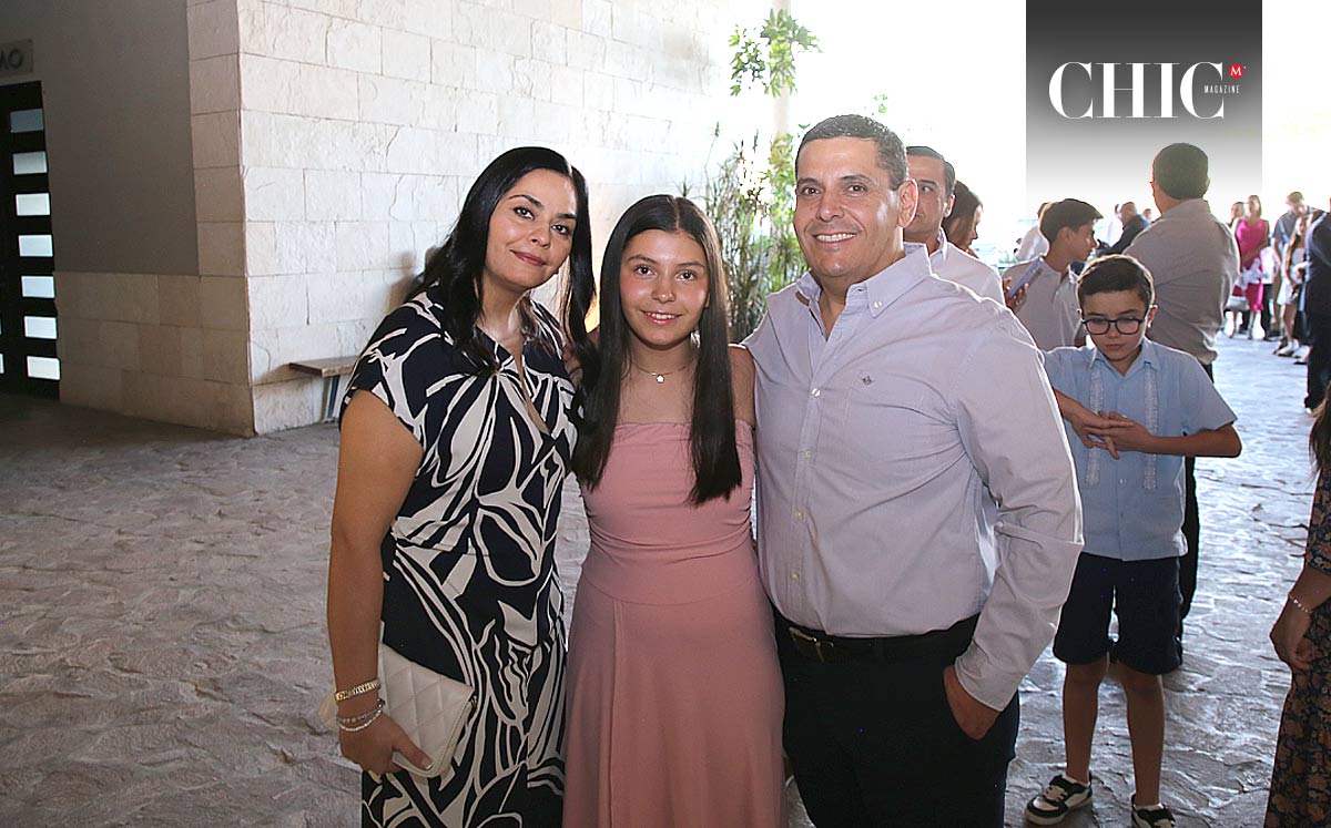 Katia, Romina y Alain