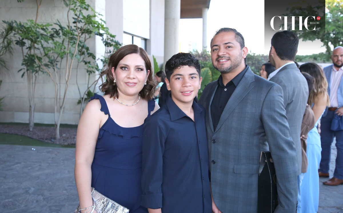 Lorena, Arturo y Jorge