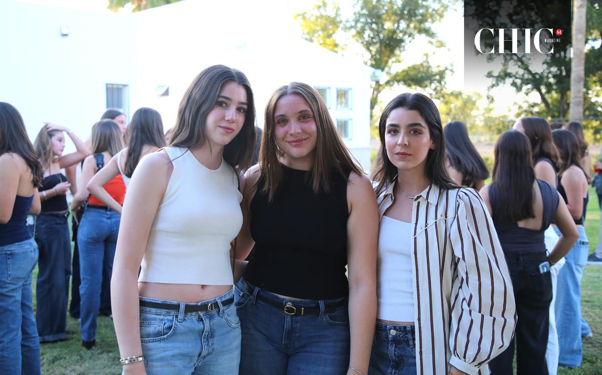 Majo, Andrea y Eugenia