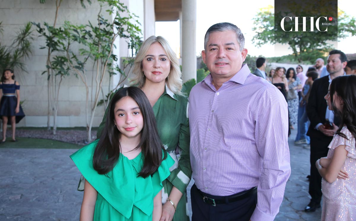 María, Georgina y Jacobo