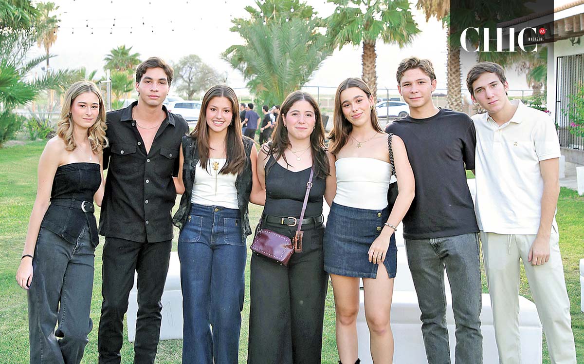 Sofía Gilio, Pato Barrios, Renata Herrera, María Arratia, Luciana Pérez, Juan Pablo del Bosque y Santiago Gutiérrez
