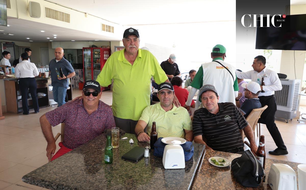 Eduardo Cepeda, Alfredo Bustos, Luis Gómez y Gerardo Dueñes