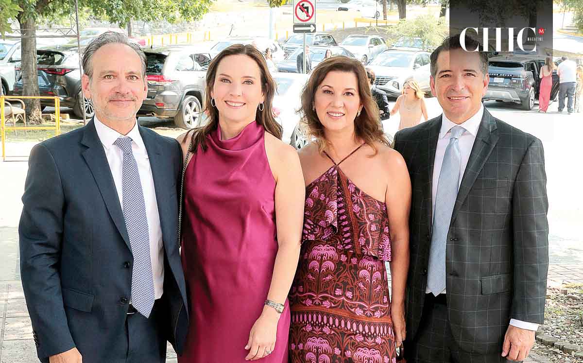 FEDERICO JAIME, CLAUDIA BENÍTEZ DE JAIME, CECILIA MADERO DE GUTIÉRREZ Y ADRIÁN GUTIÉRREZ