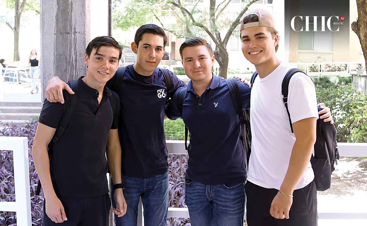 José Cavazos, Sebastián Rocha, Luis Cárdenas y Daniel Salazar / Fotos: Roberto Alvarado