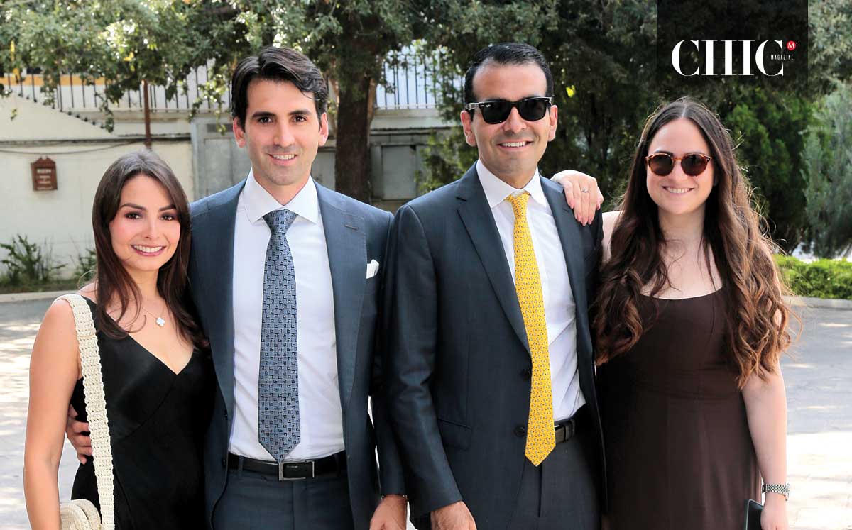 Marcela Garza, Sergio Argüelles, Felipe Rojas y Daniela Junco
