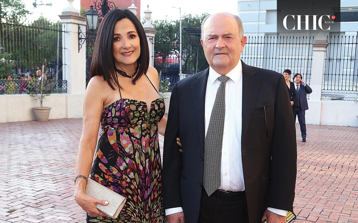 Norma Treviño de Deschamps y Sergio Deschamps