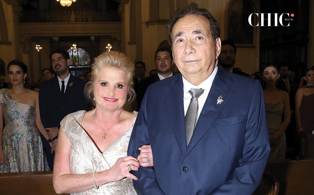 Papás de la novia. Ana Isabel Dieck y Jacobo Dabdoub