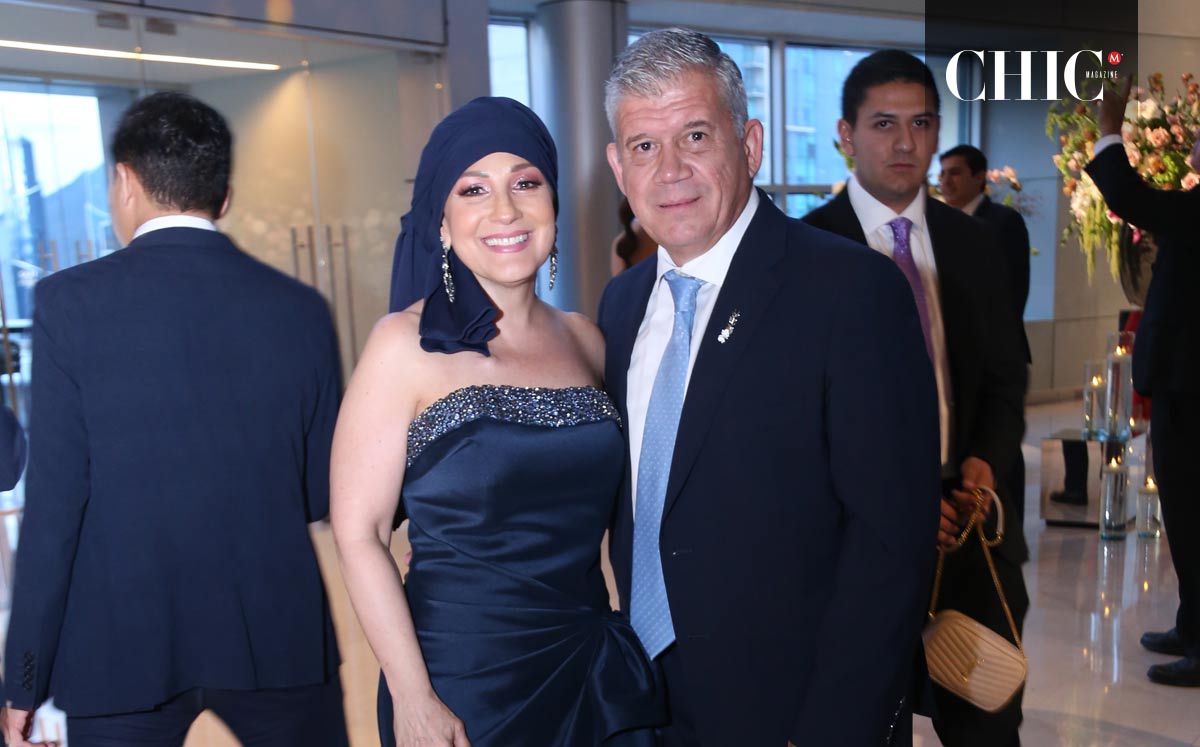 Papás del novio. Patricia Vargas y Héctor Gutiérrez