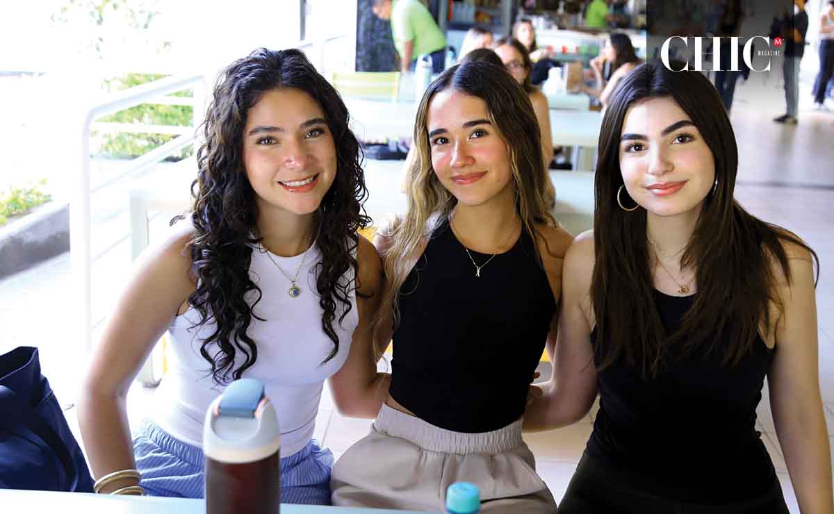 Paulina Sanmiguel, Sofía Zamora y Roberta Vázquez / Fotos: Roberto Alvarado