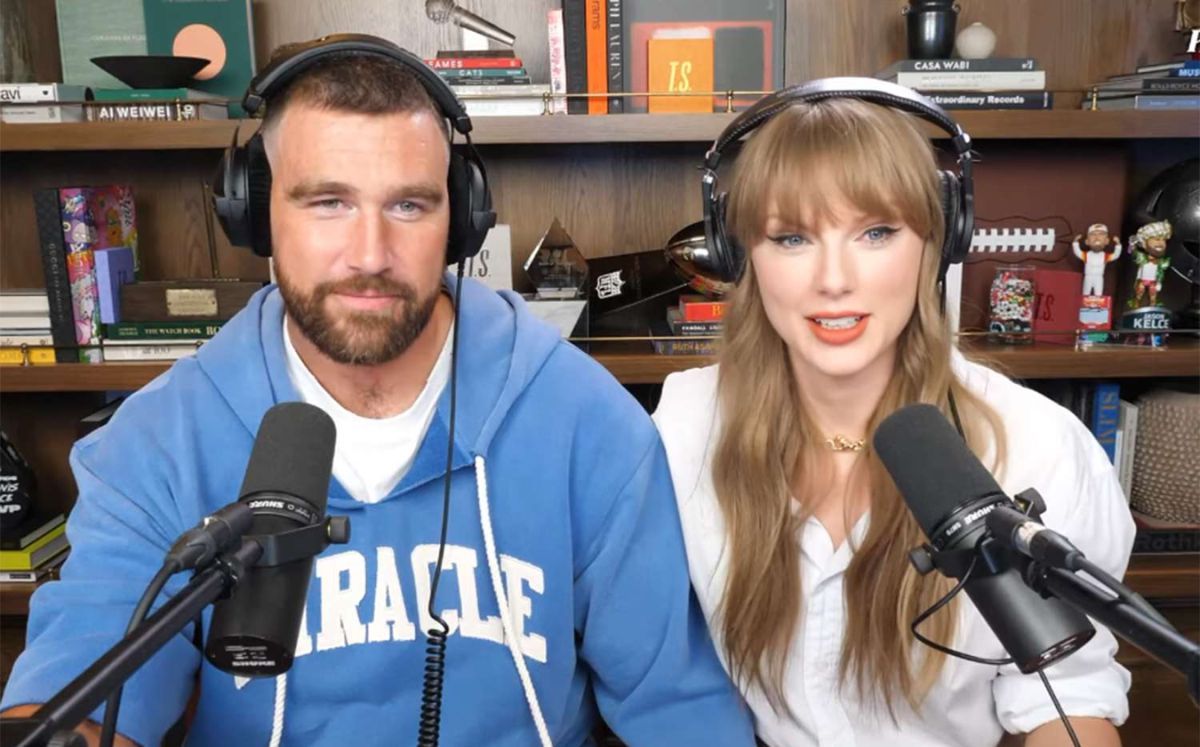Taylor Swift cuenta su historia de amor con Travis Kelce (Foto: Youtube)